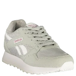 Gray Polyester Athletic Sneakers