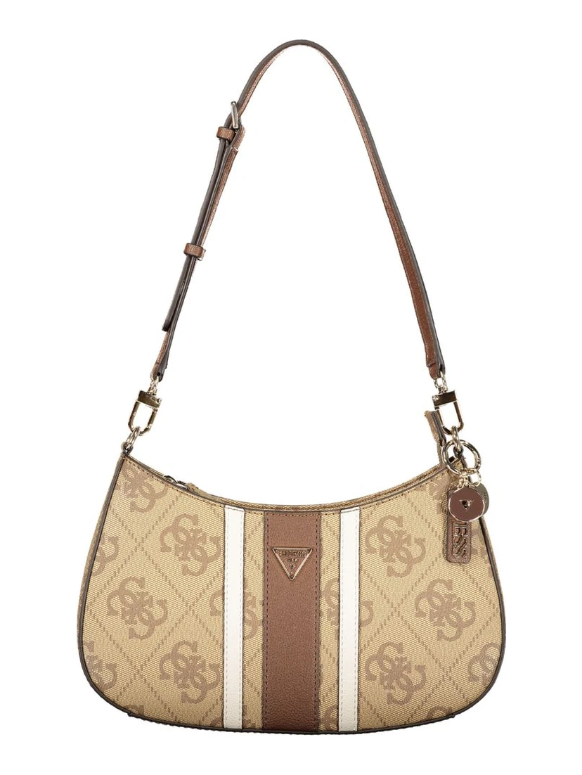 حقيبة يد من البولي إيثيلين البيج