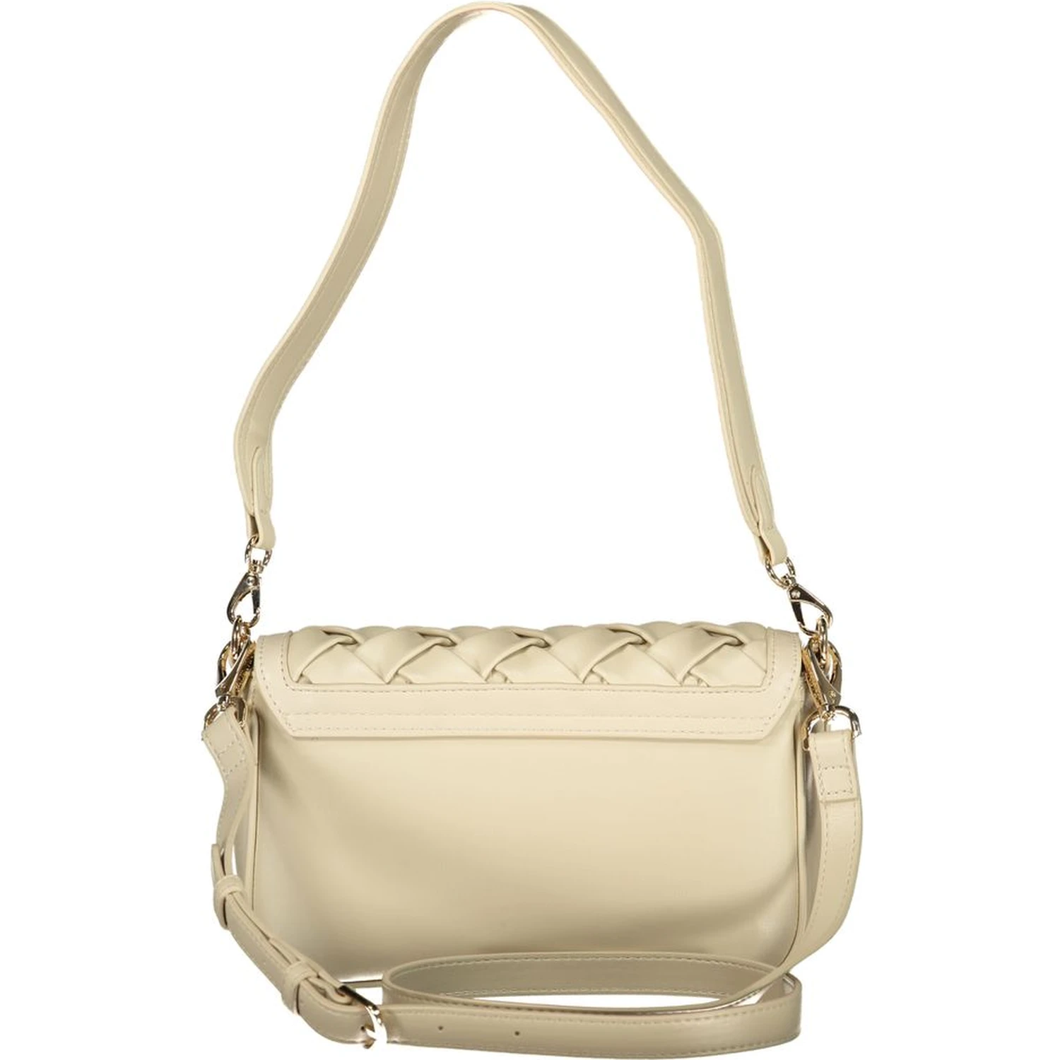 Beige Polyethylene Handbag
