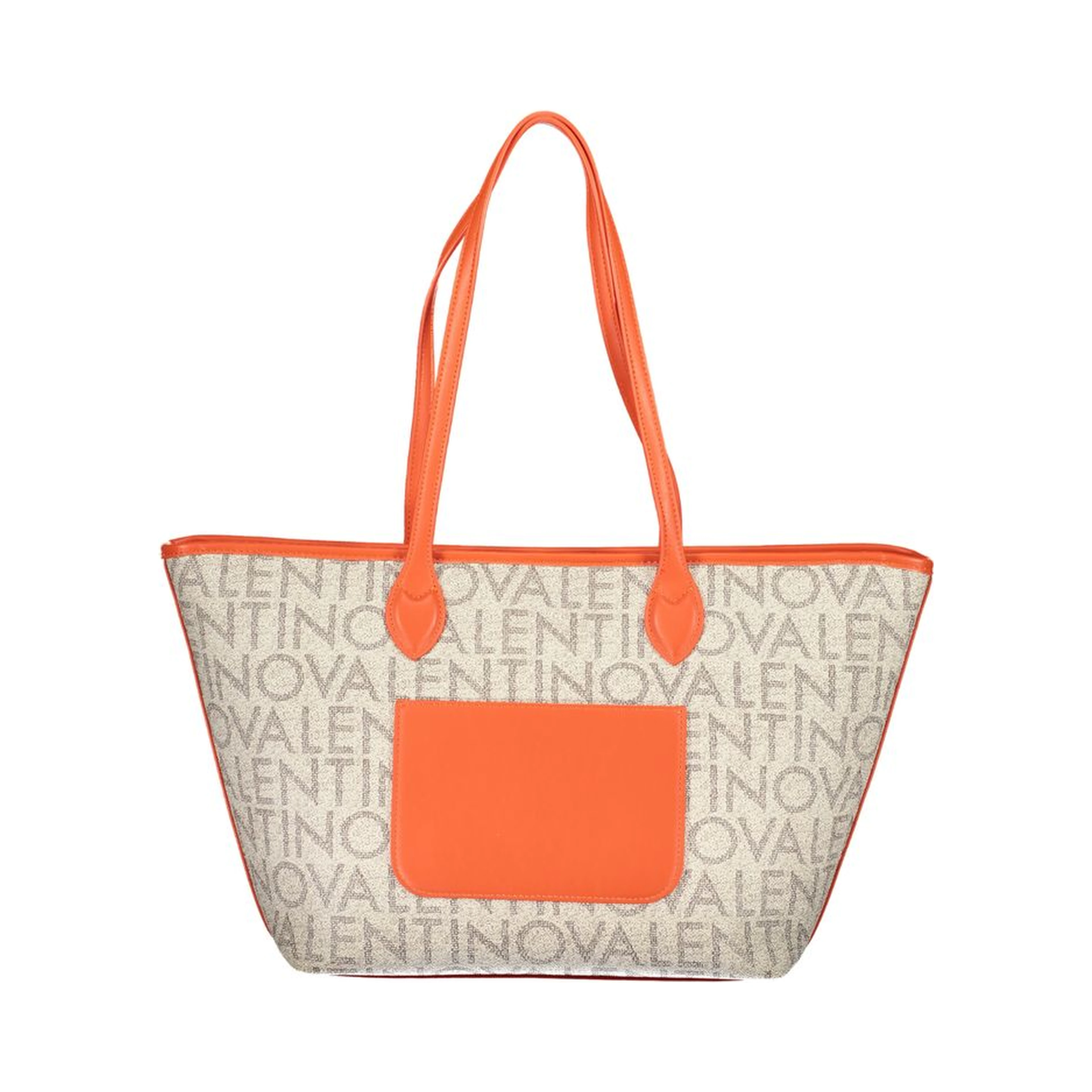 Beige Polyethylene Handbag