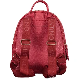 Red Polyethylene Backpack