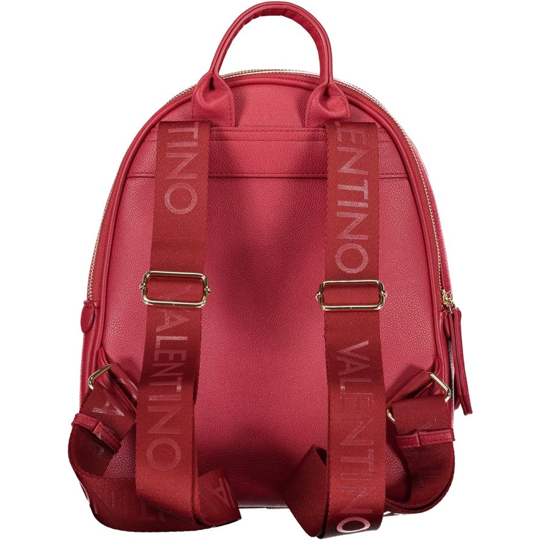 Red Polyethylene Backpack