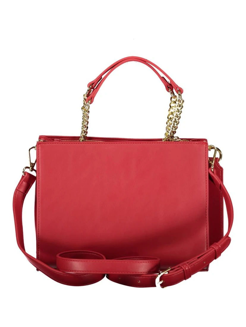 Red Polyethylene Handbag