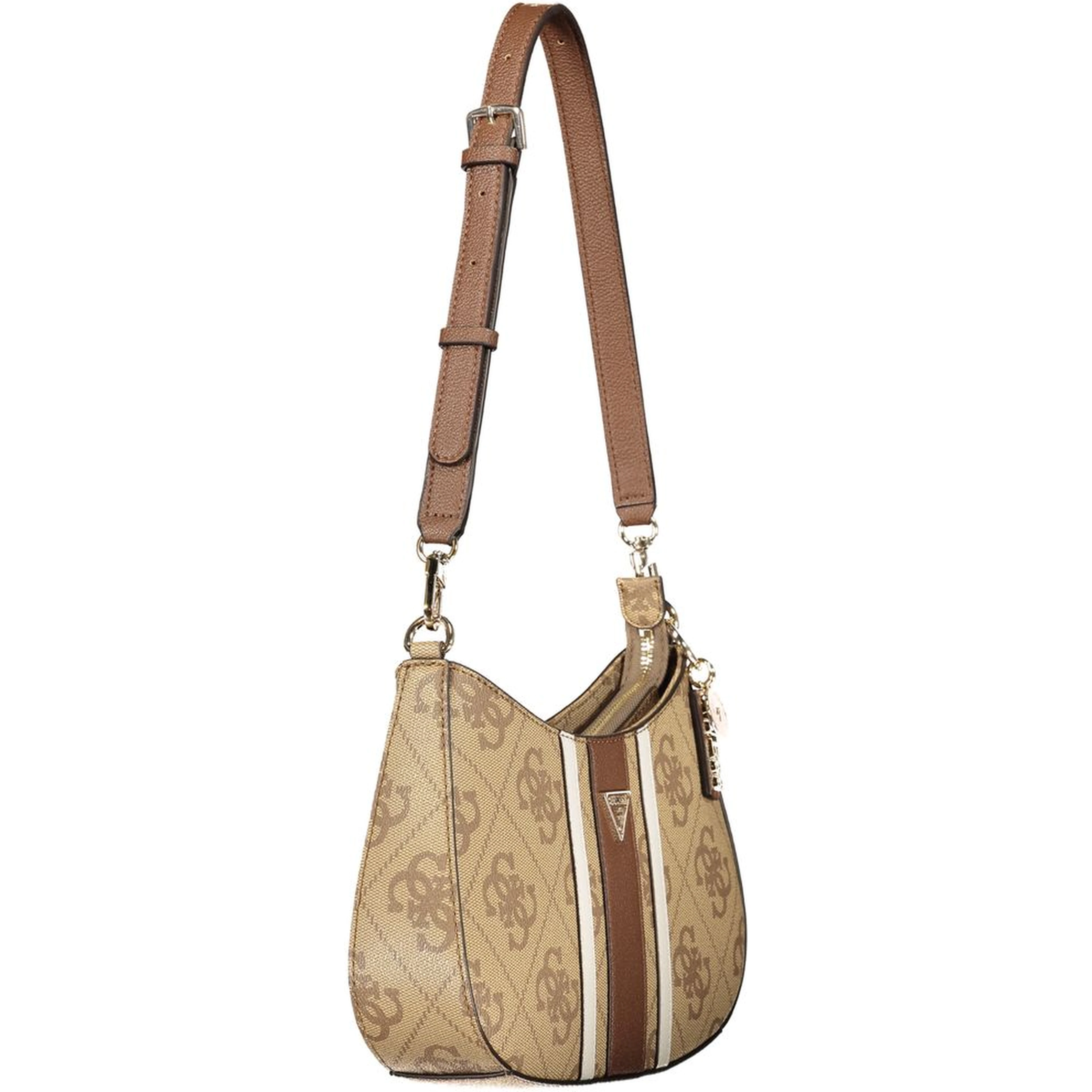 Beige Polyethylene Handbag