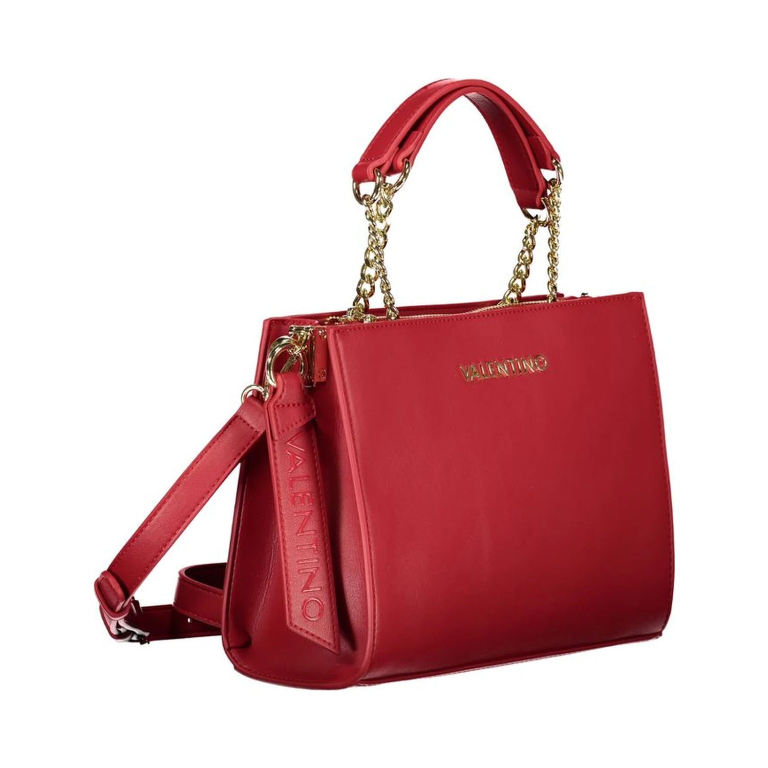 Red Polyethylene Handbag