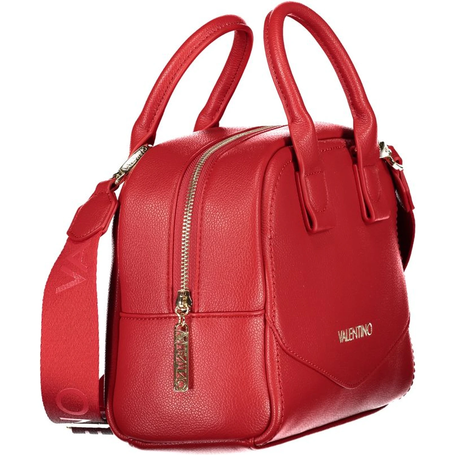 Red Polyethylene Handbag