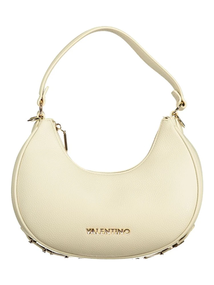 Beige Polyethylene Handbag