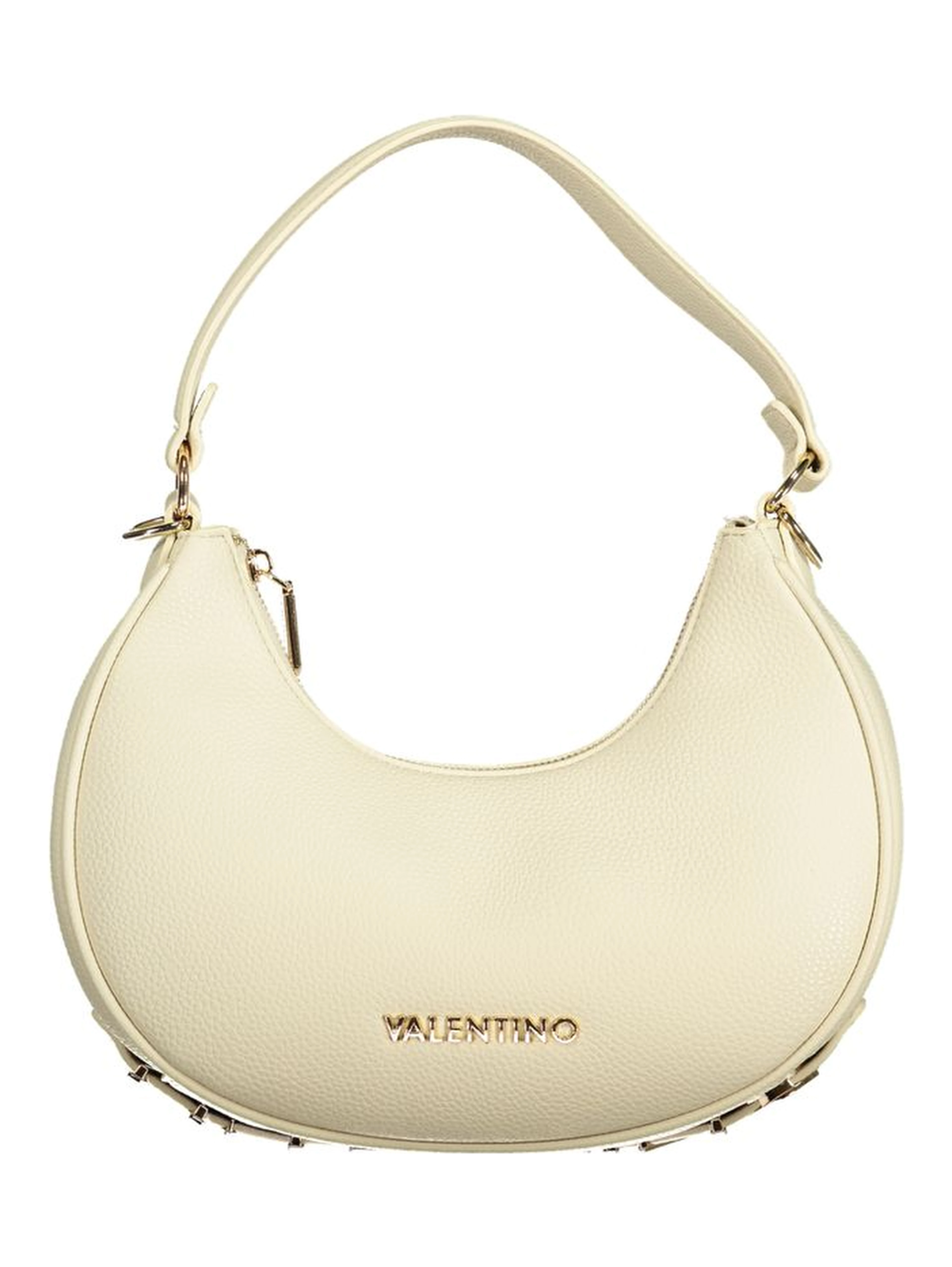 Beige Polyethylene Handbag