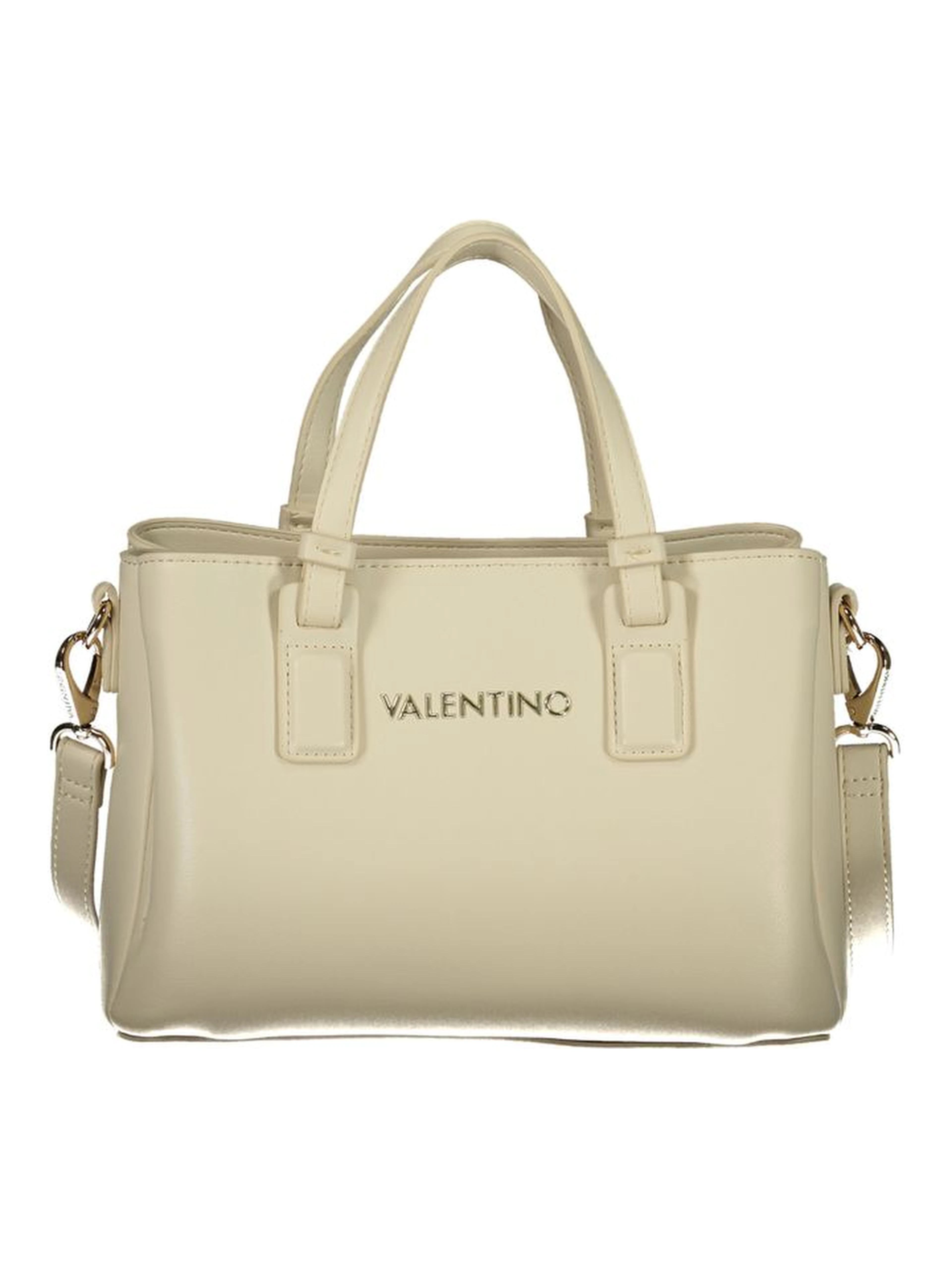 Beige Polyethylene Handbag