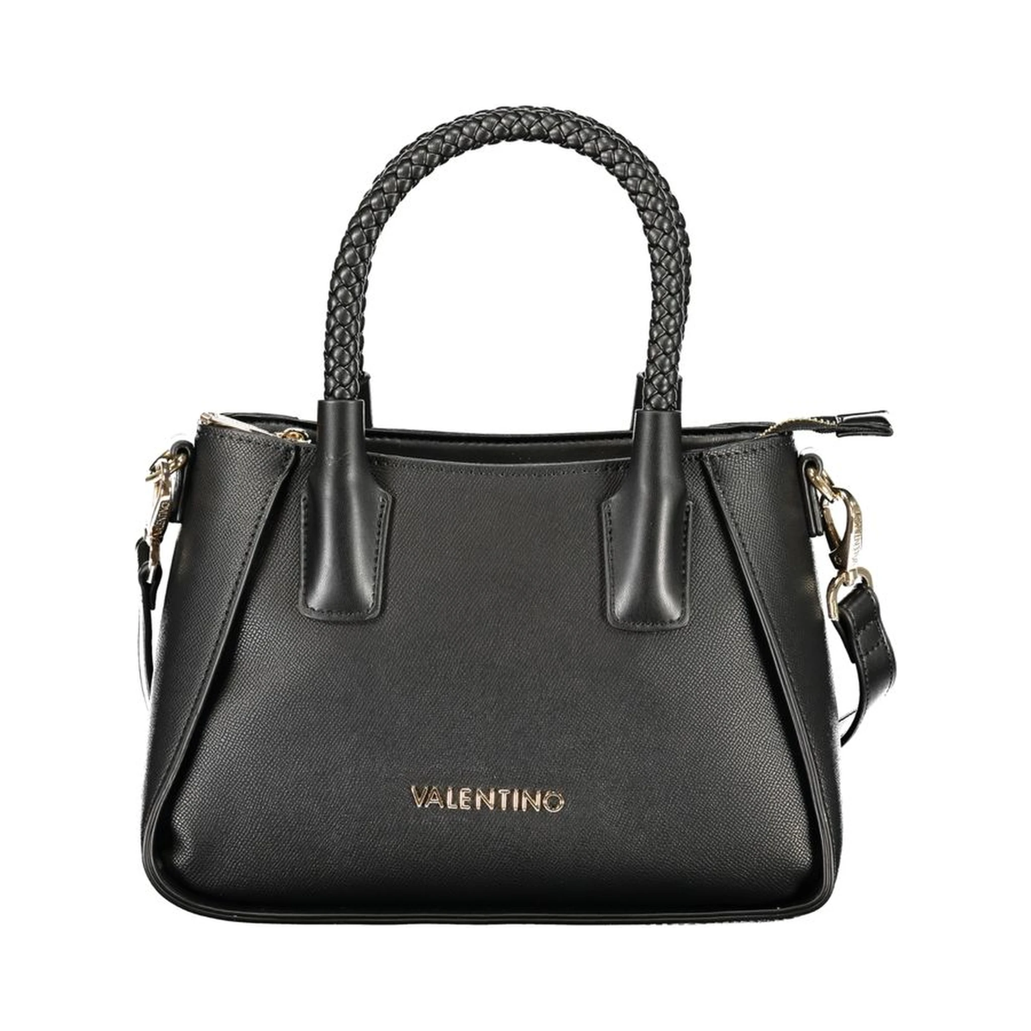 حقيبة يد من البولي إيثيلين الأسود