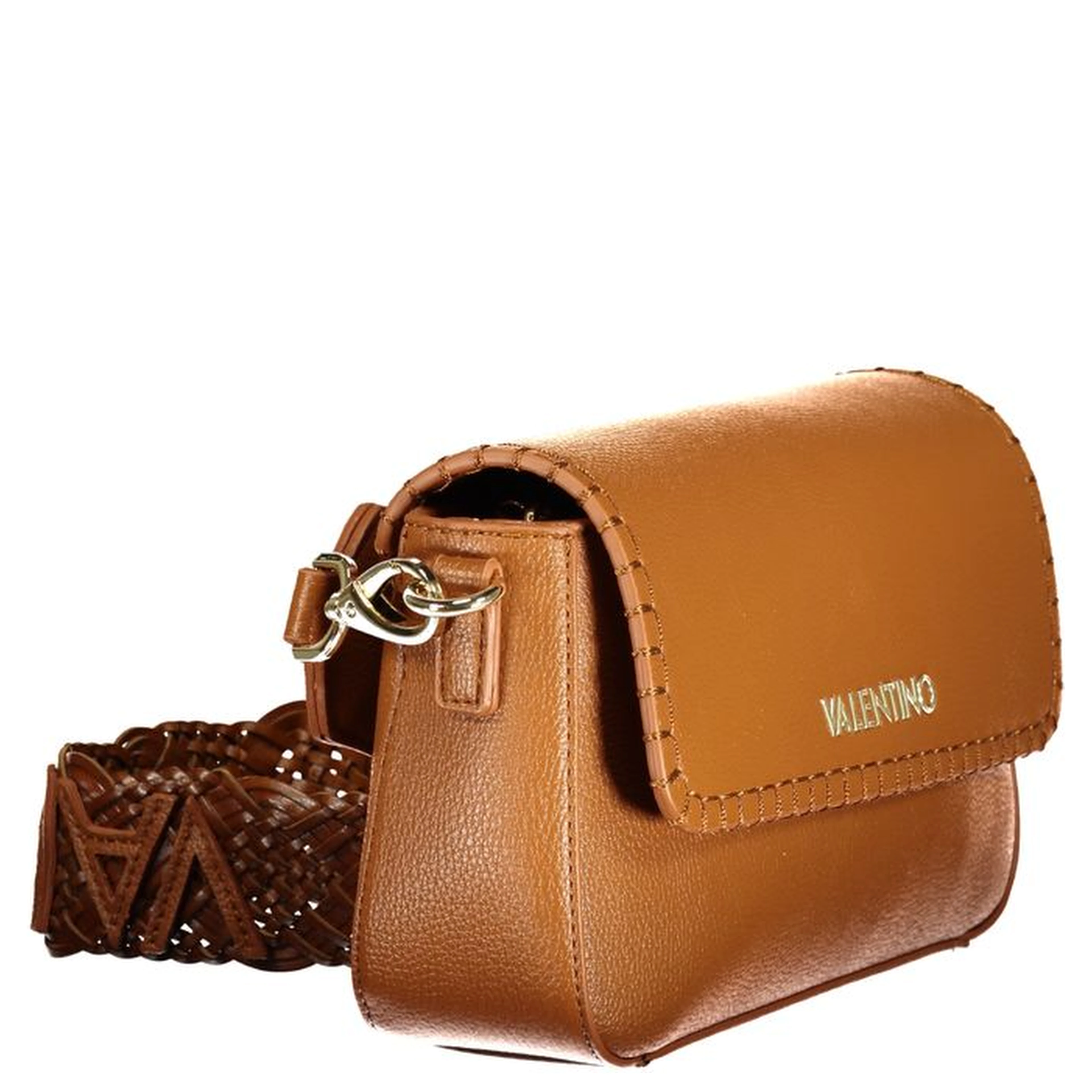 Brown Polyethylene Handbag