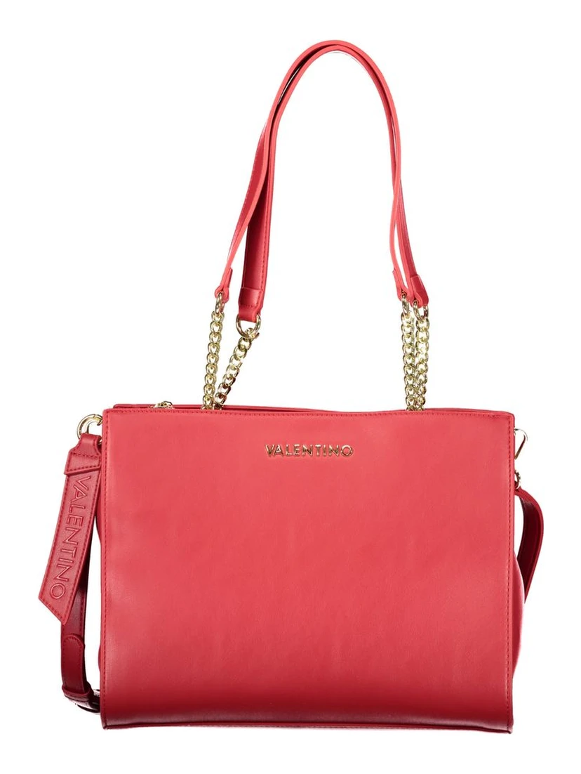 Red Polyethylene Handbag