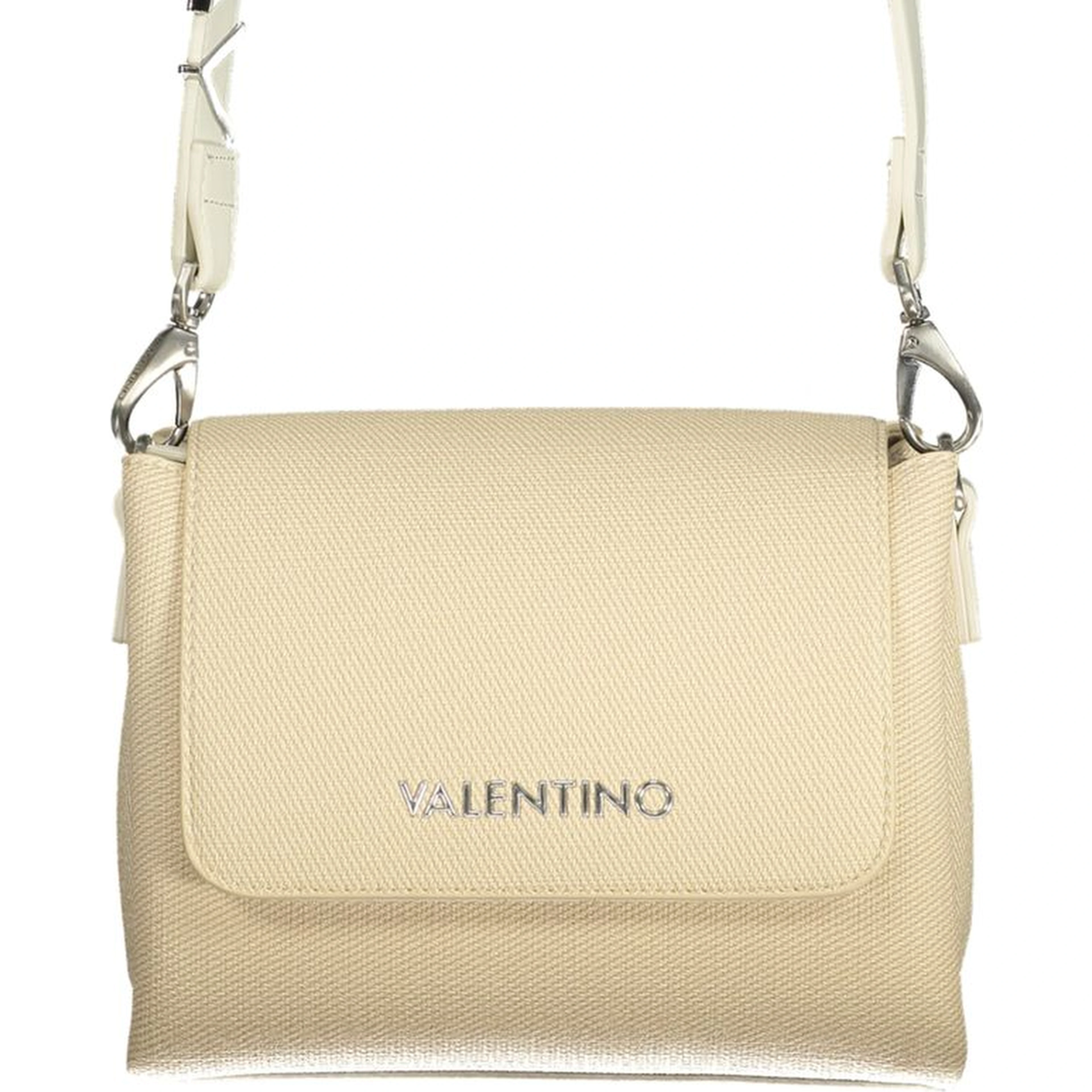 Beige Polyethylene Handbag
