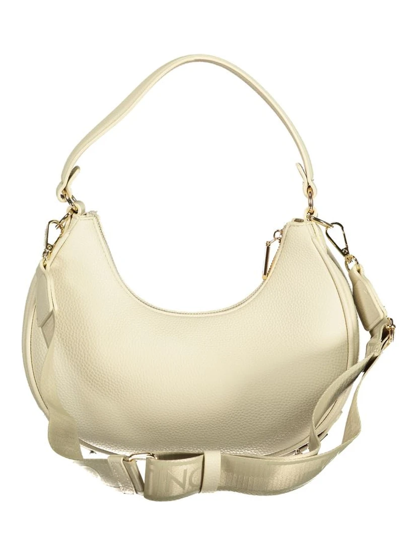Beige Polyethylene Handbag