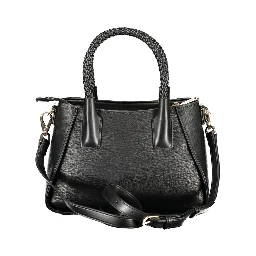 حقيبة يد من البولي إيثيلين الأسود