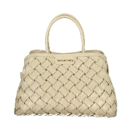 Beige Polyethylene Handbag