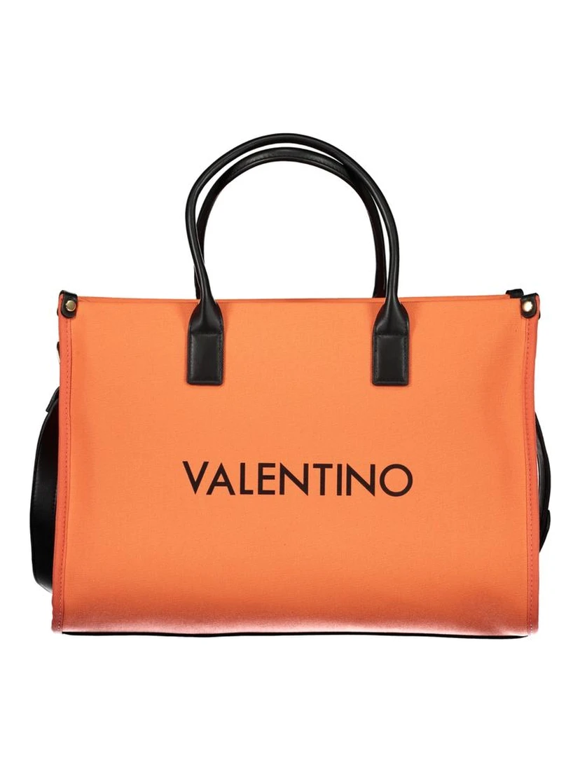 Orange Polyethylene Handbag
