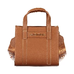 Brown Polyethylene Handbag