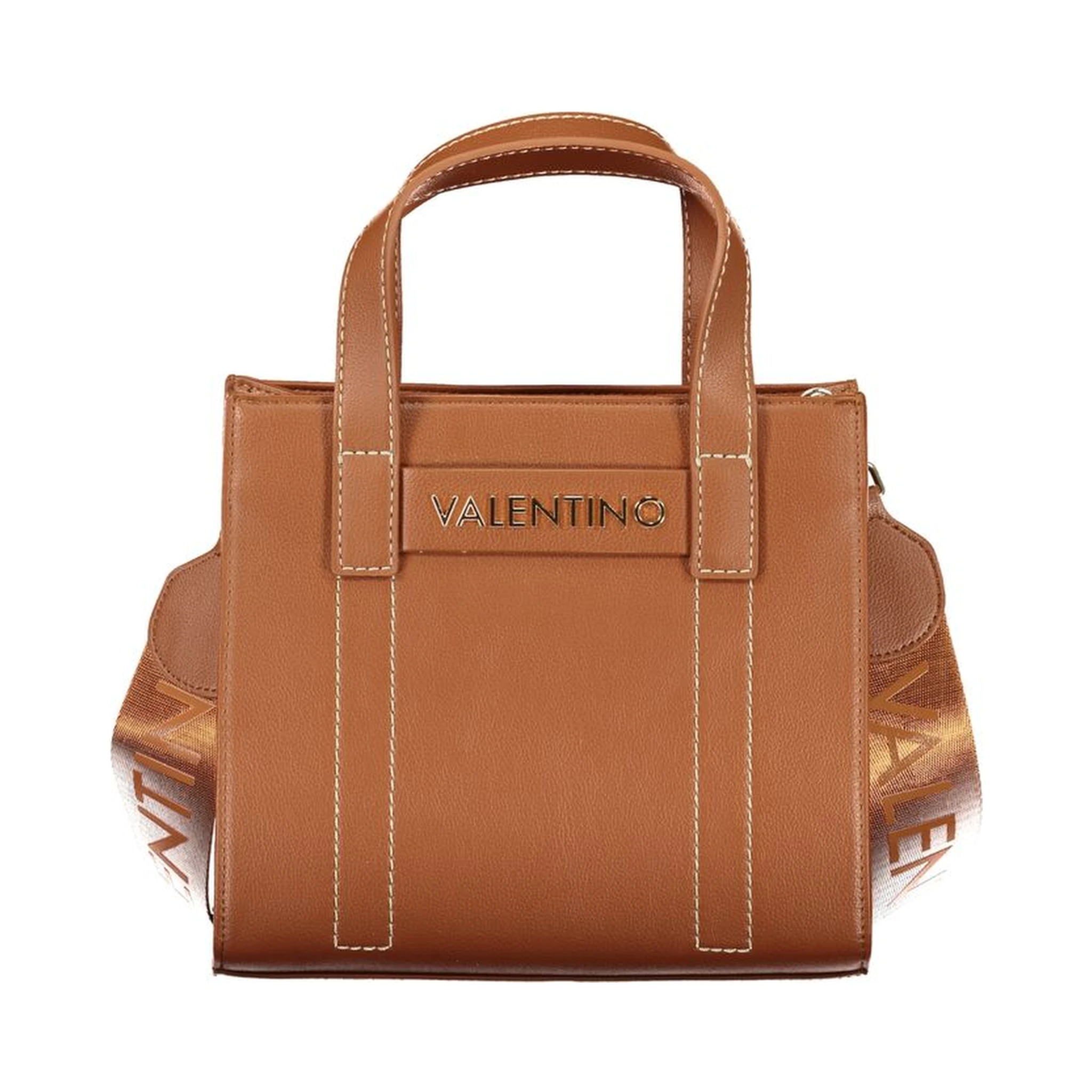 Brown Polyethylene Handbag