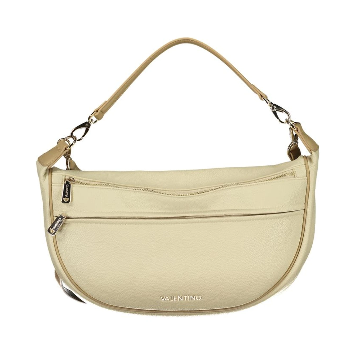 Beige Polyethylene Handbag