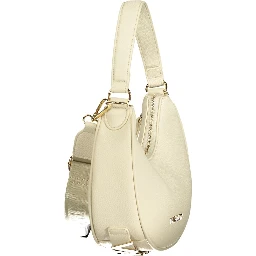 Beige Polyethylene Handbag