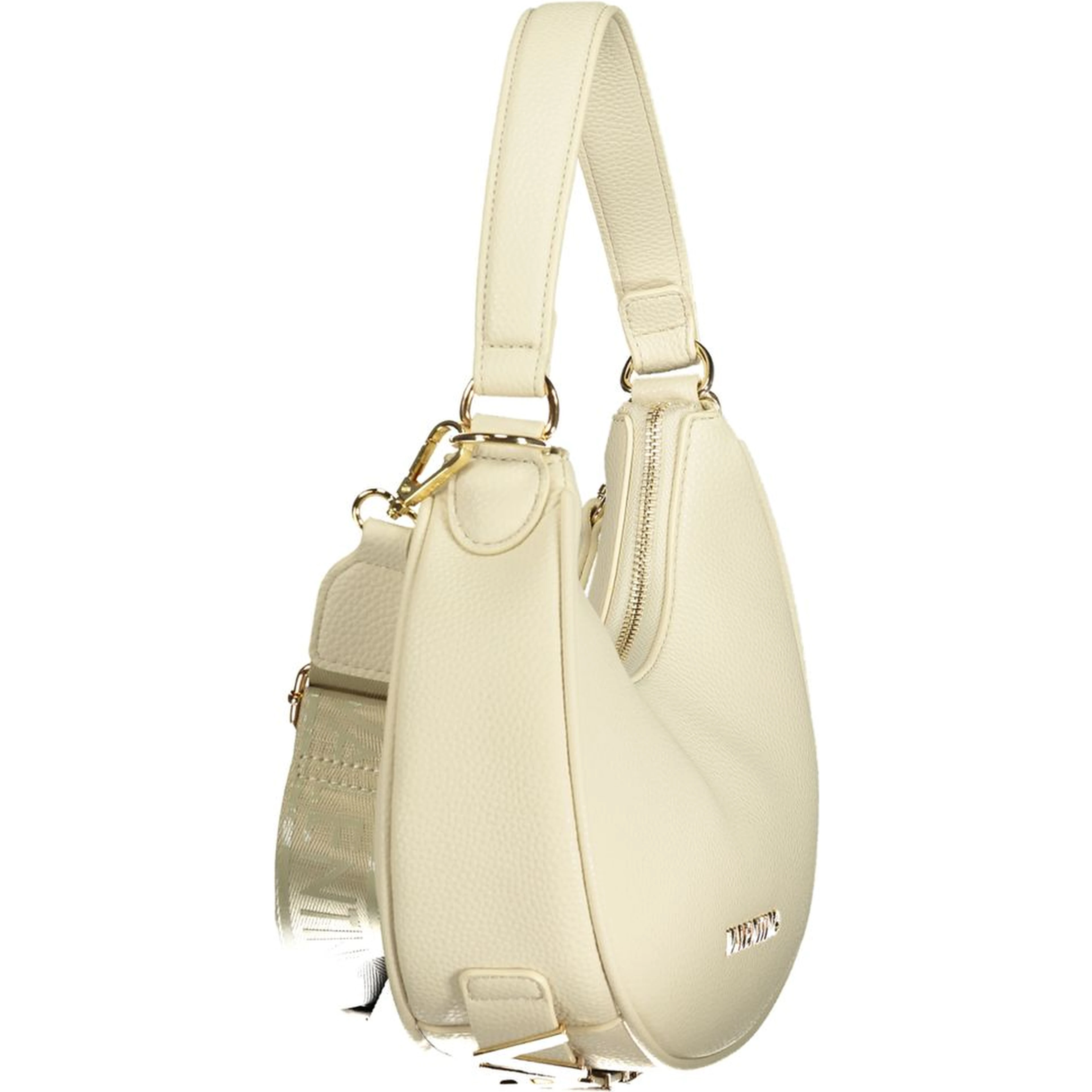 Beige Polyethylene Handbag