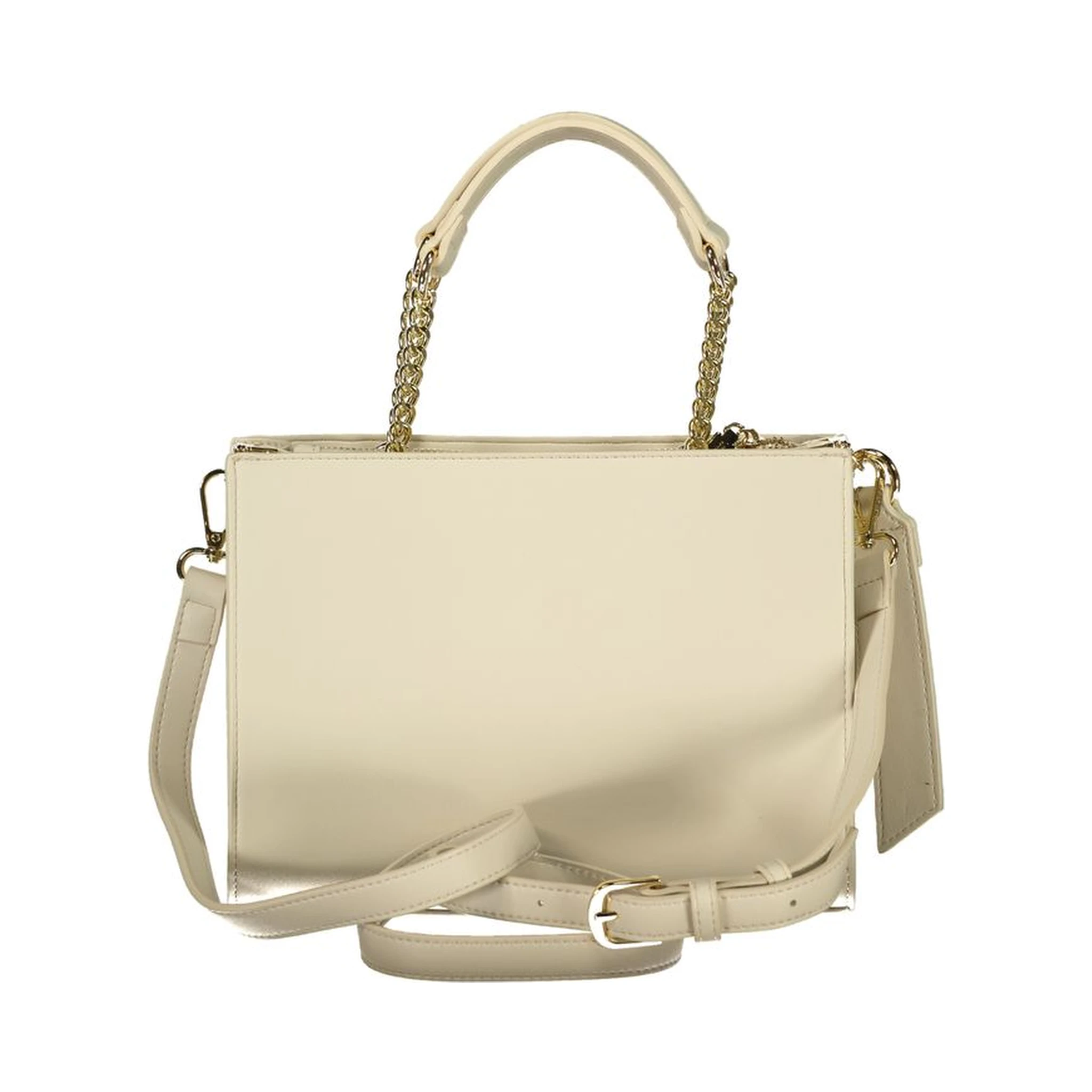 Beige Polyethylene Handbag