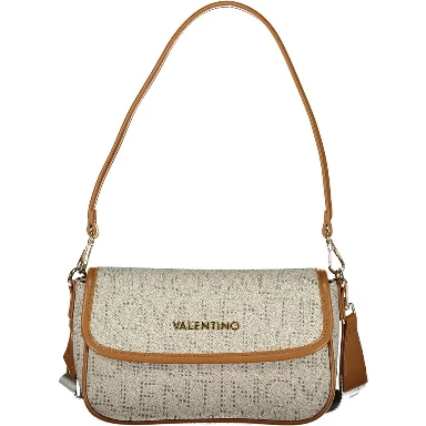Beige Polyethylene Handbag