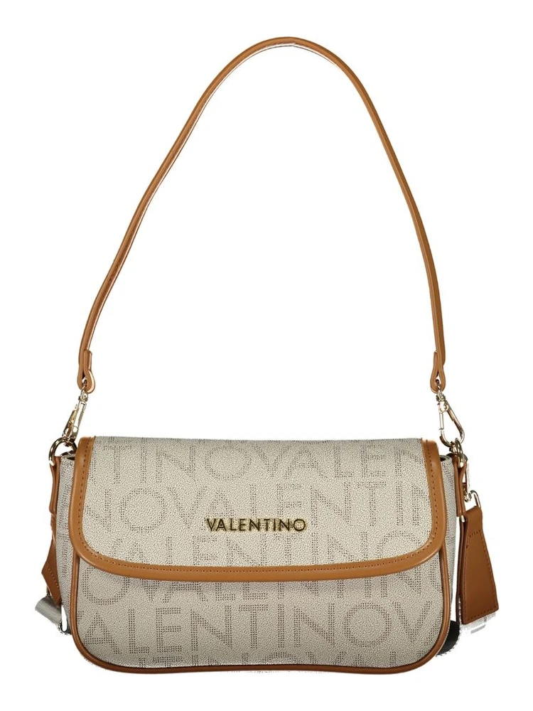 Beige Polyethylene Handbag