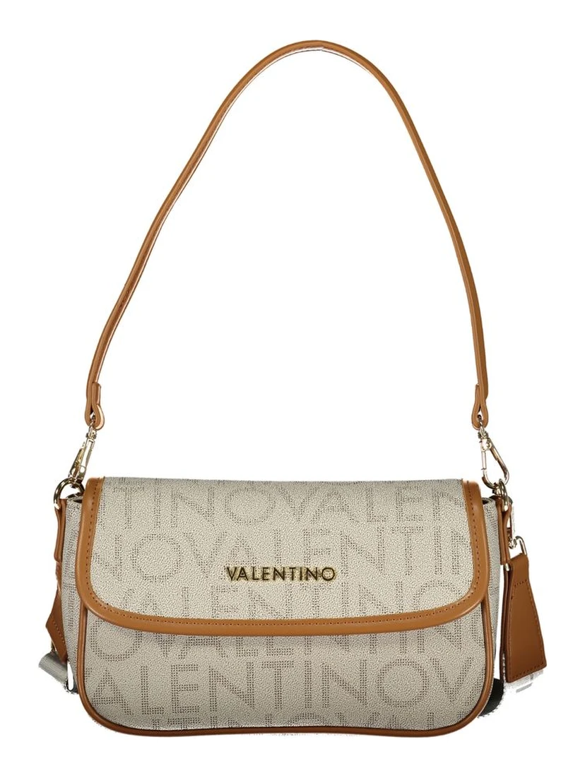 Beige Polyethylene Handbag