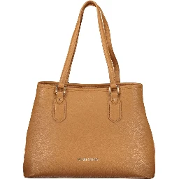 Brown Polyethylene Handbag