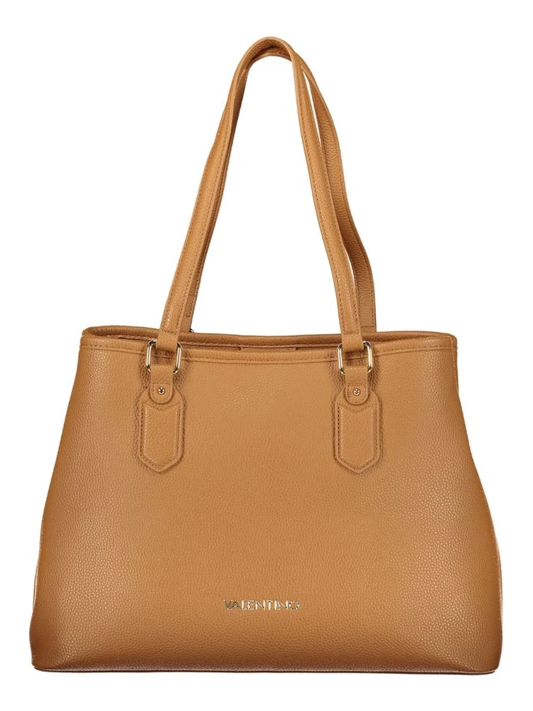 Brown Polyethylene Handbag
