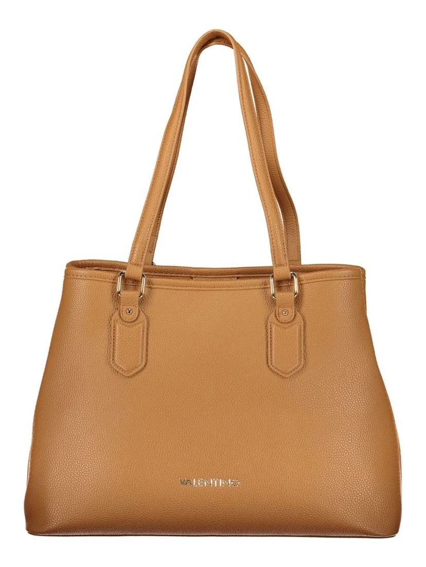 Brown Polyethylene Handbag
