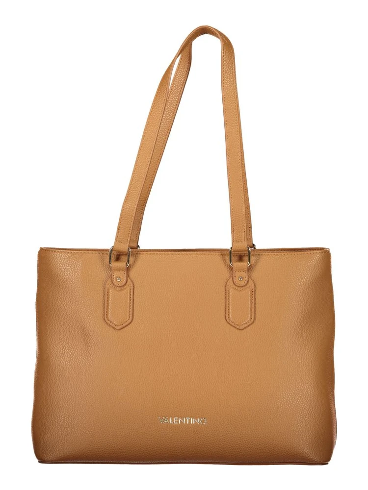Brown Polyethylene Handbag