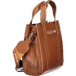Brown Polyethylene Handbag