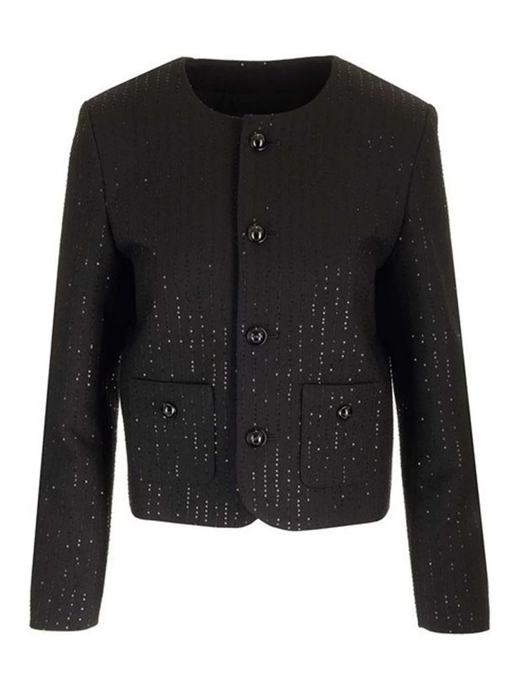 Black Polyamide Coat