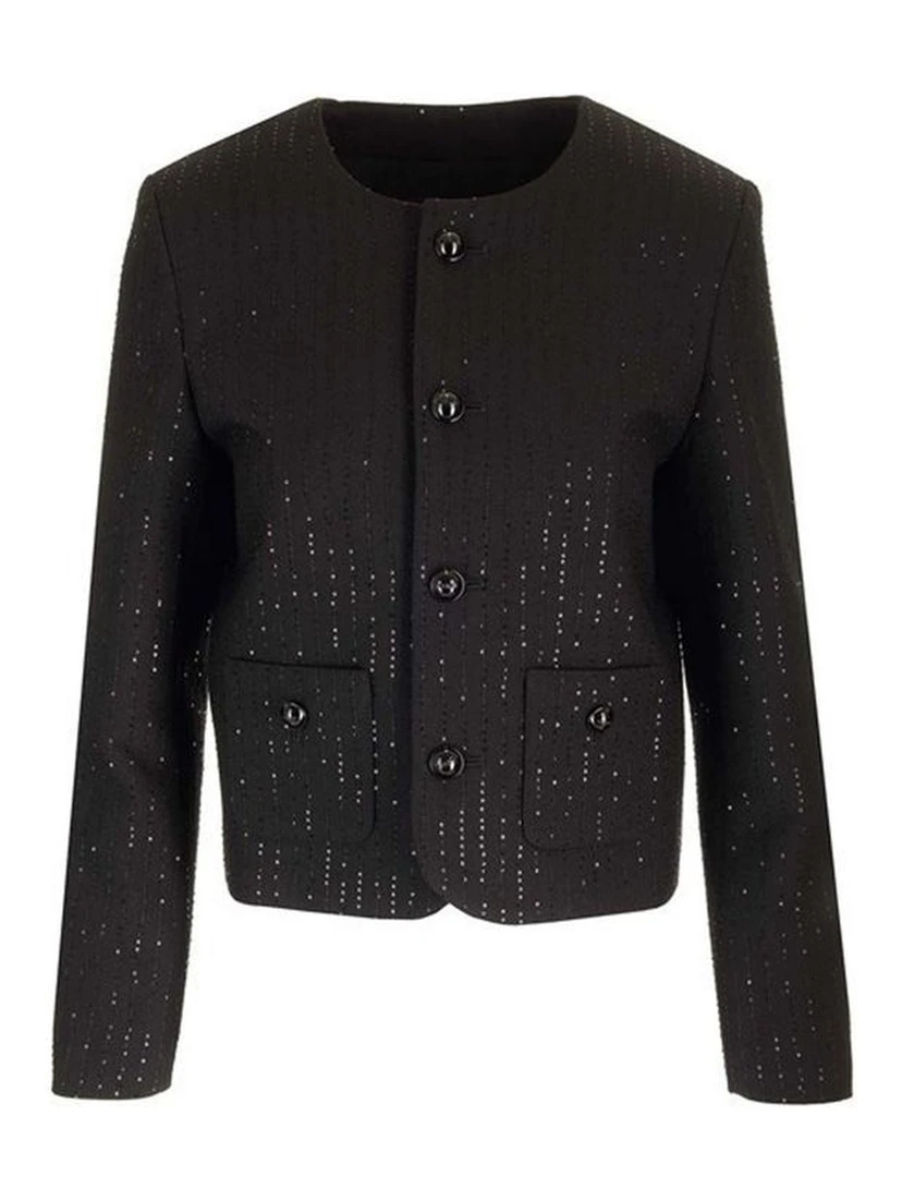 Black Polyamide Coat