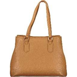 Brown Polyethylene Handbag