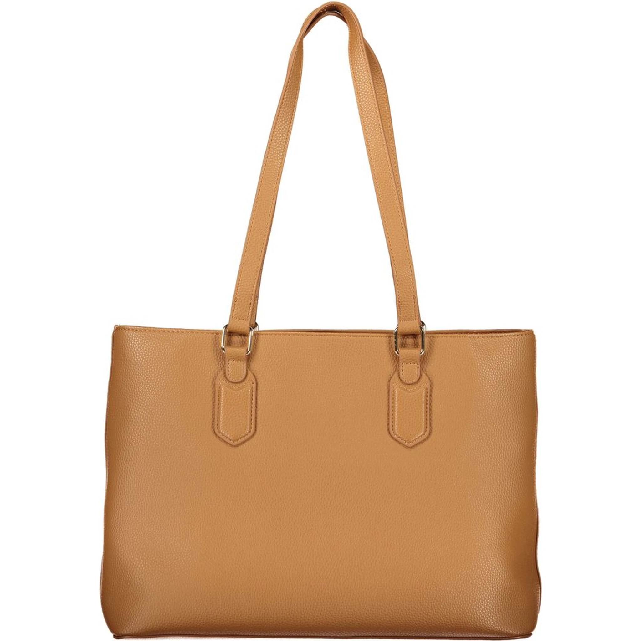 Brown Polyethylene Handbag