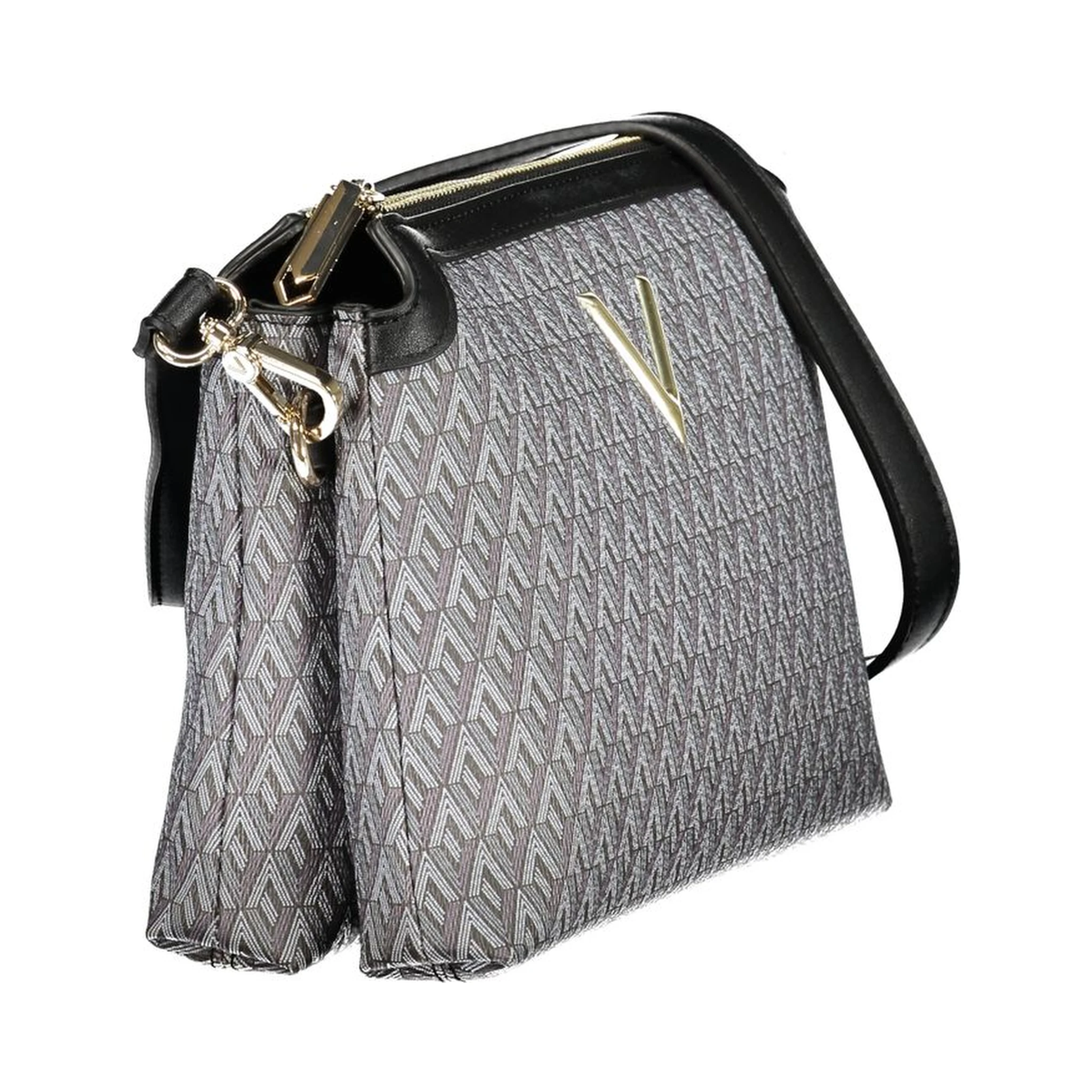 حقيبة يد من البولي إيثيلين الأسود