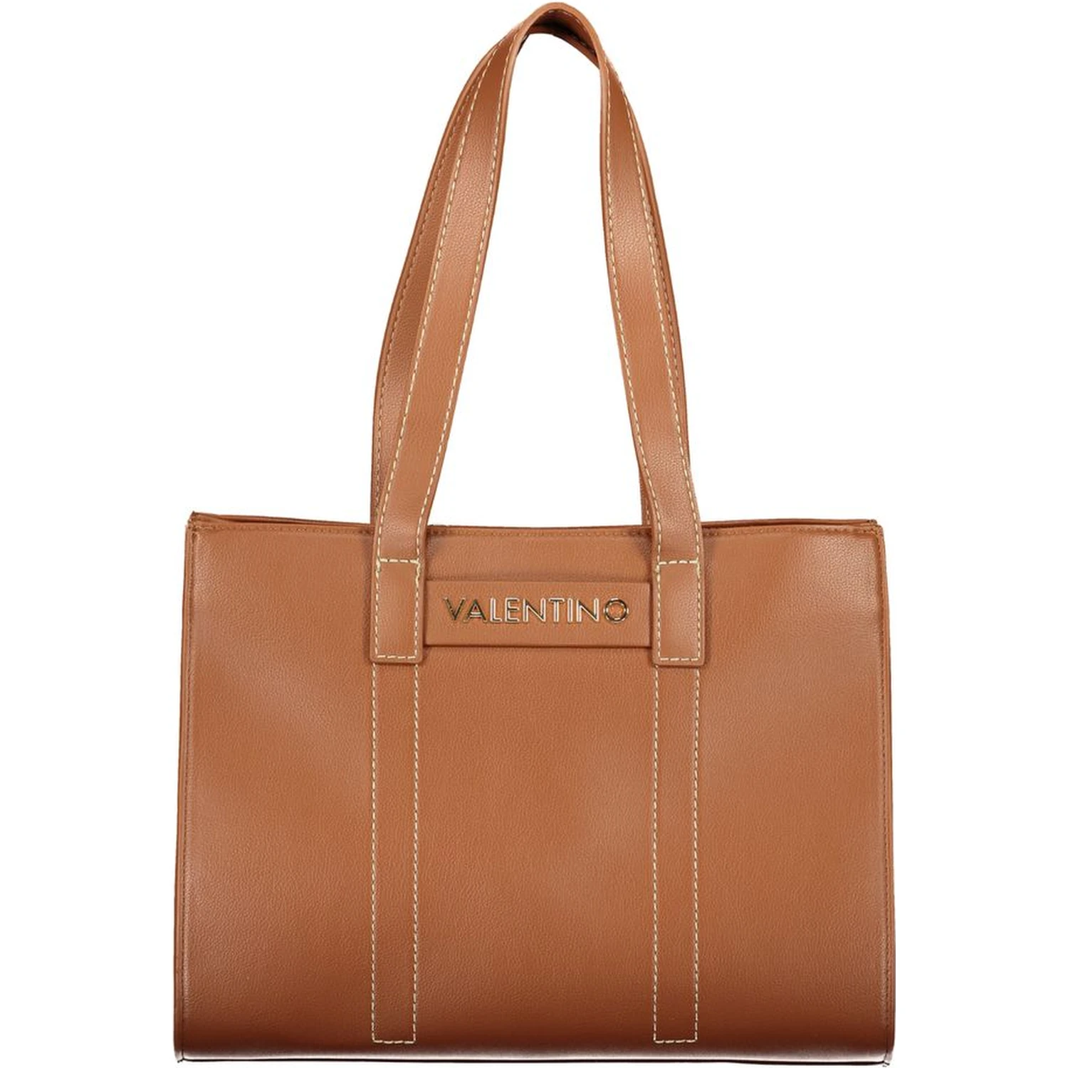 Brown Polyethylene Handbag
