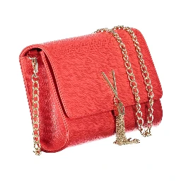 Red Polyethylene Handbag