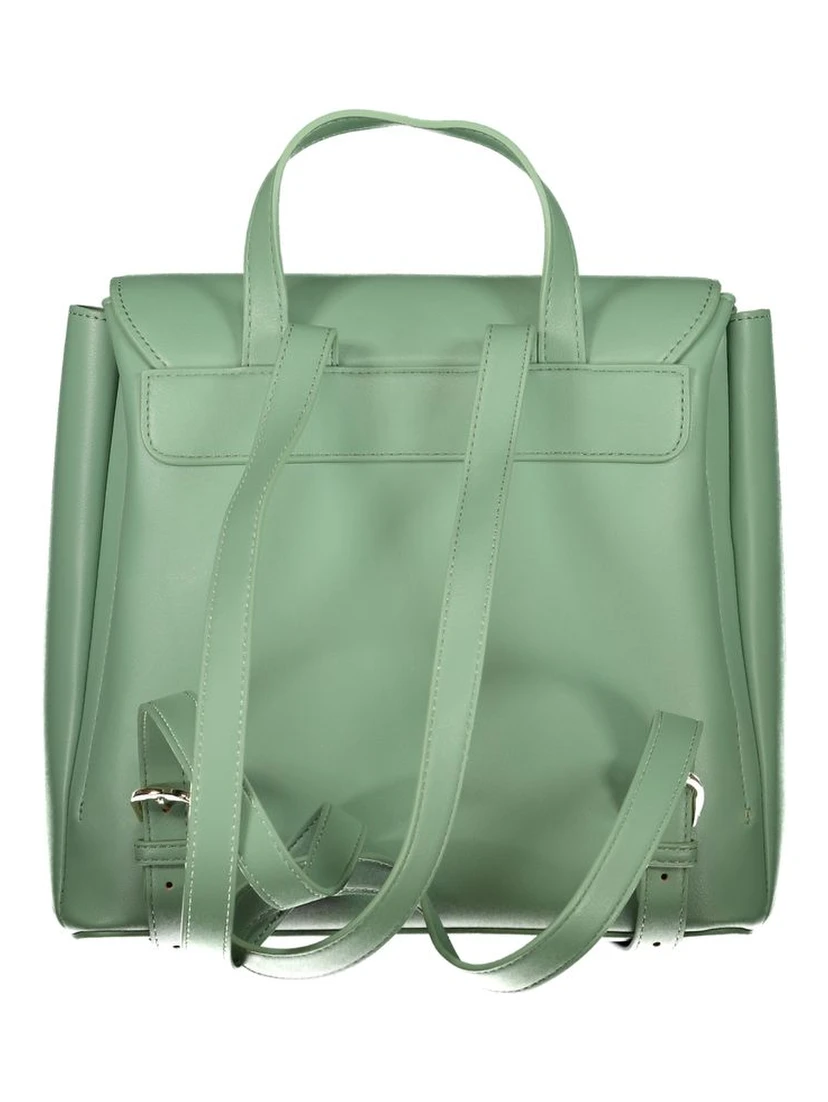 Green Polyethylene Backpack