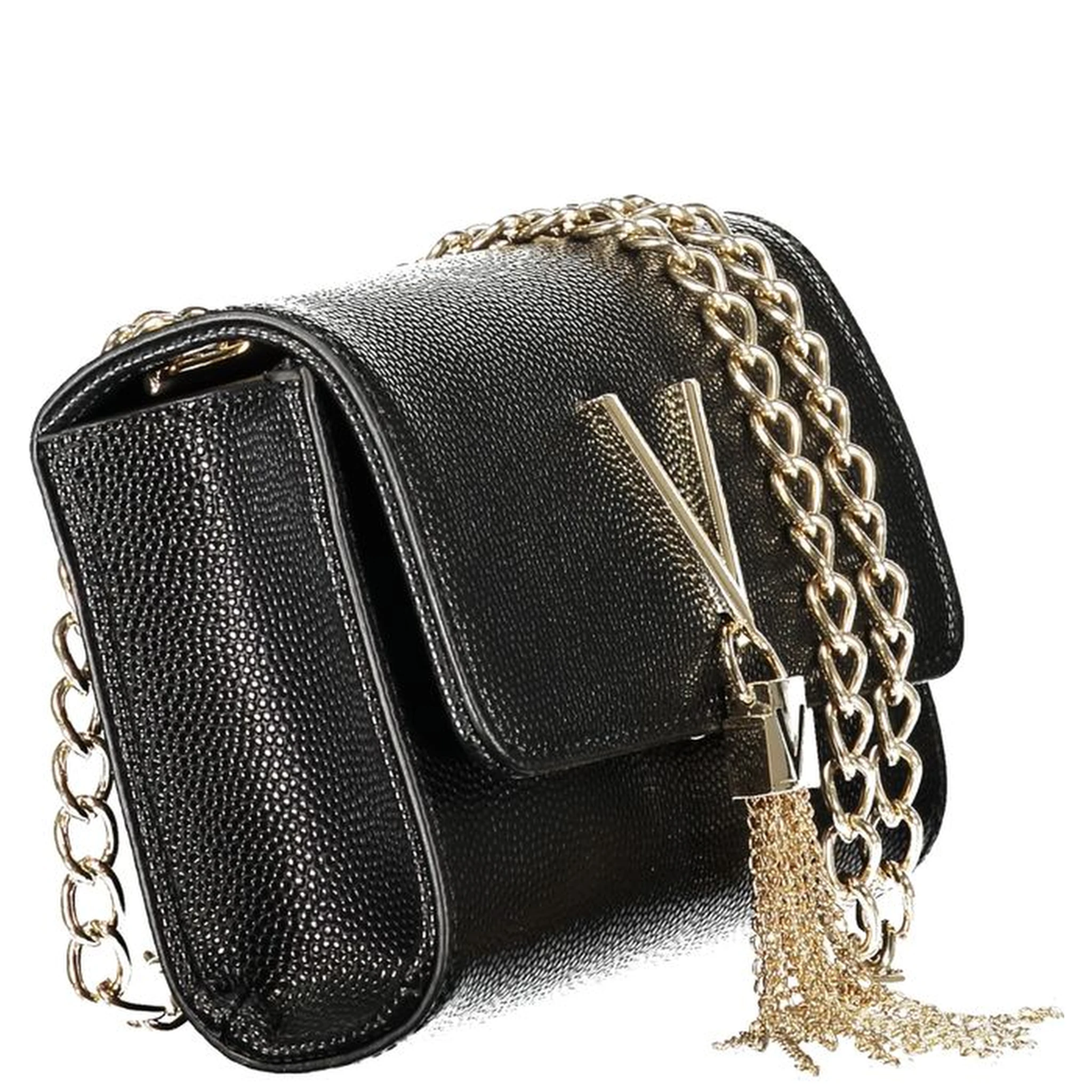 حقيبة يد من البولي إيثيلين الأسود