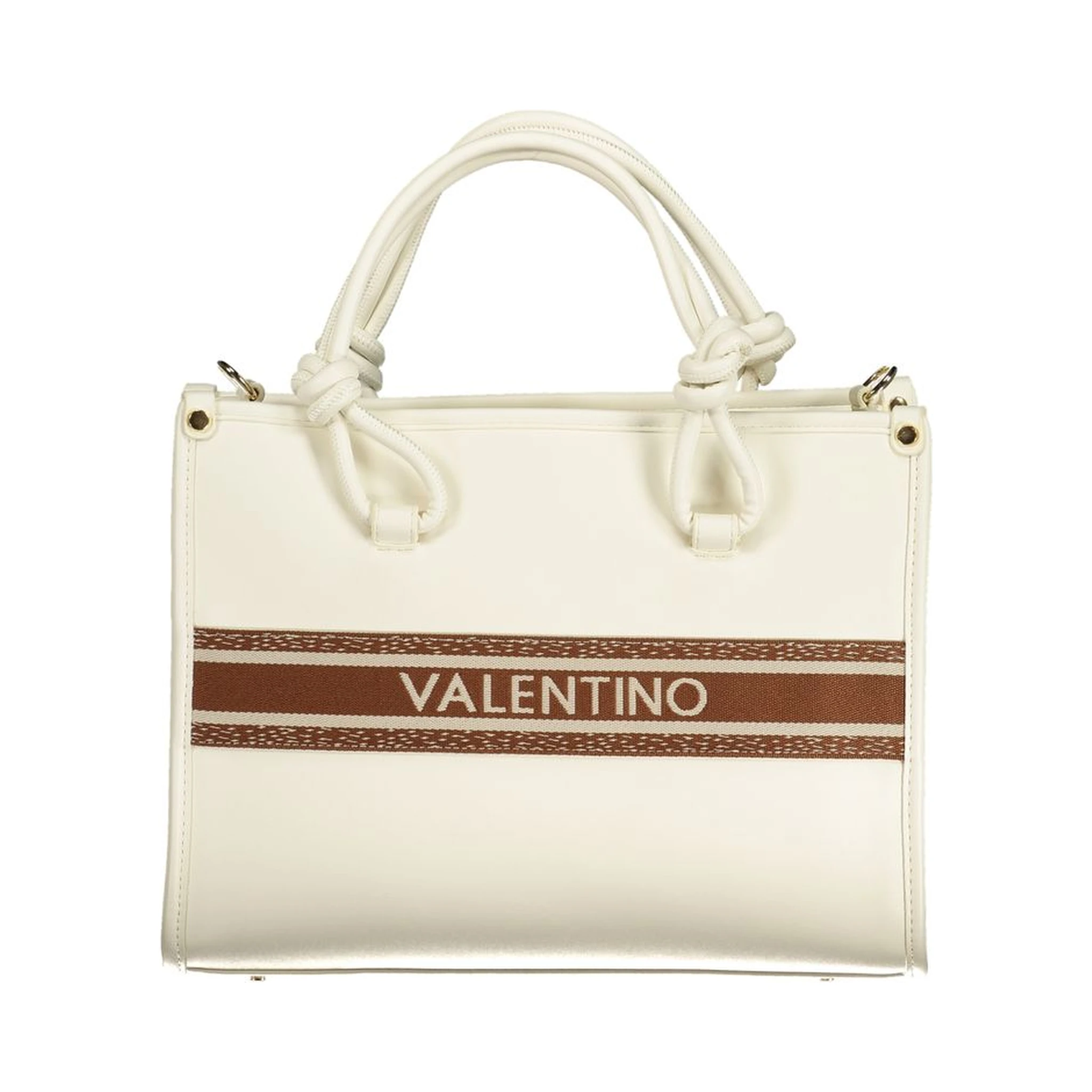 White Polyethylene Handbag