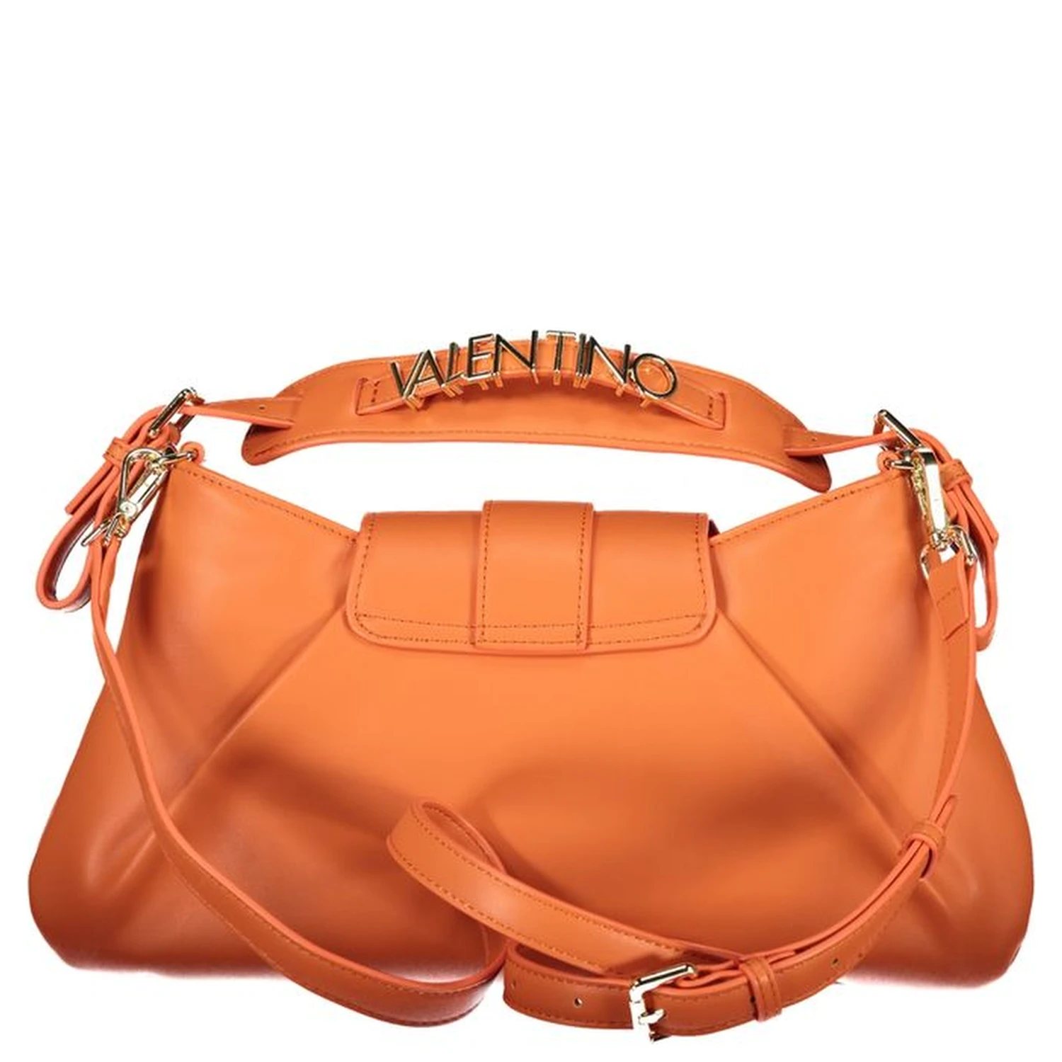 Orange Polyethylene Handbag