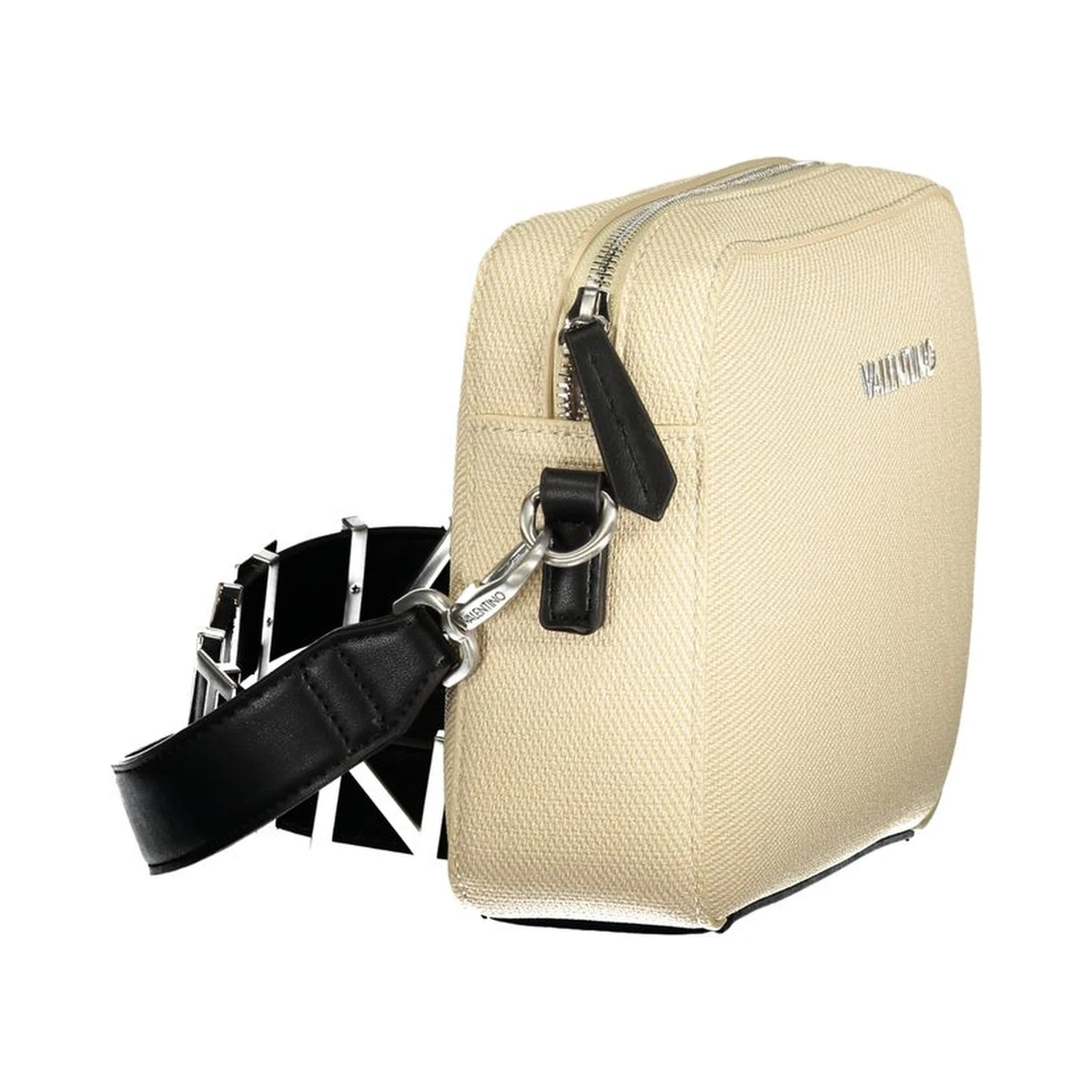 Beige Polyethylene Handbag