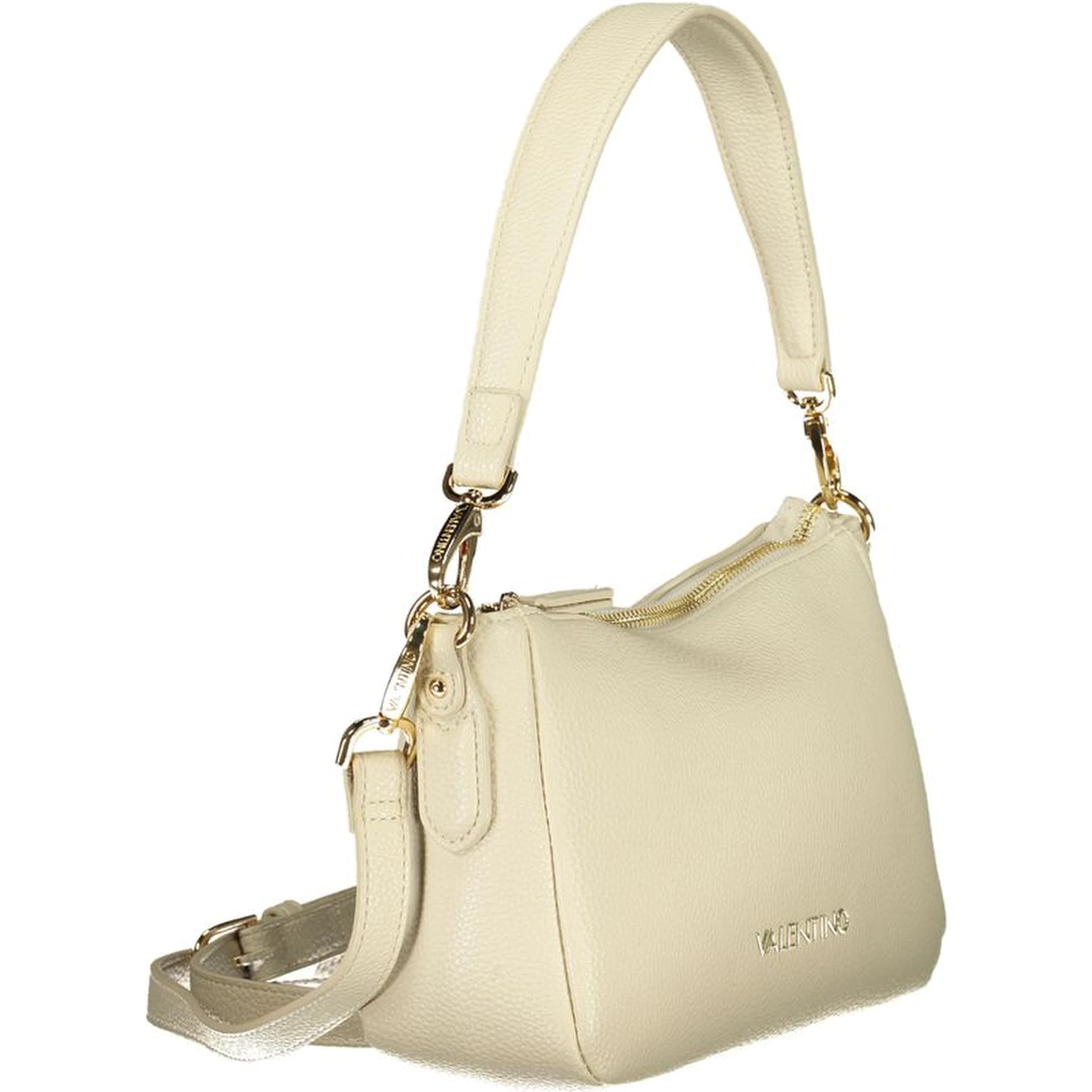 Beige Polyethylene Handbag