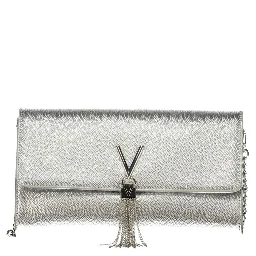 Gray Polyethylene Handbag