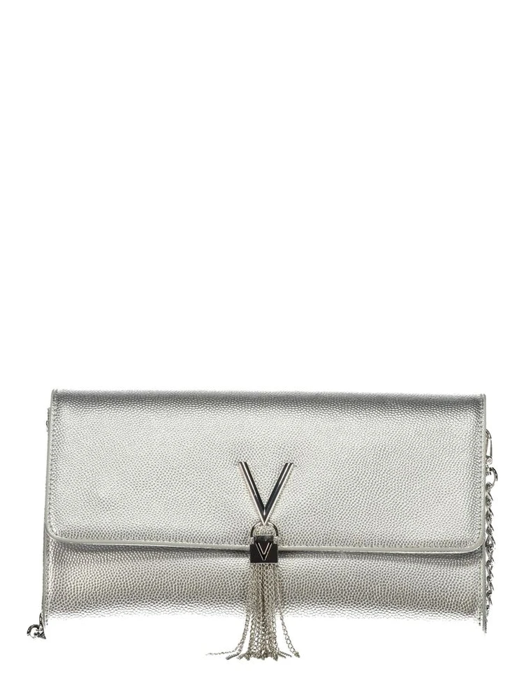 Gray Polyethylene Handbag